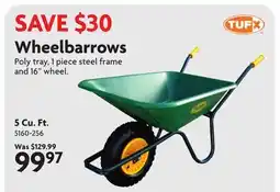 Home Hardware Wheelbarrows offer