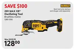 Home Hardware 20V MAX XR Oscillating Tool offer