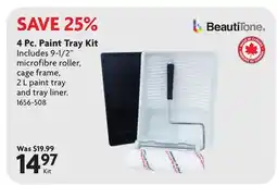Home Hardware 4 Pc. Paint Tray Kit offer