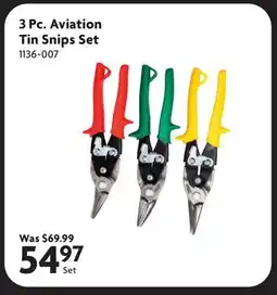 Home Hardware 3 Pc. Aviation Tin Snips Set offer