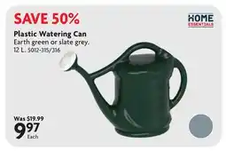 Home Hardware Plastic Watering Can offer