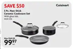 Home Hardware 5 Pc. Non-Stick Ceramic Cookware Set offer