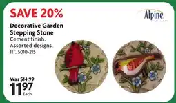 Home Hardware Decorative Garden Stepping Stone offer