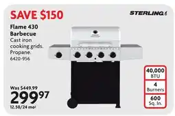 Home Hardware Flame 430 Barbecue offer