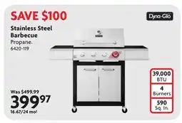 Home Hardware Stainless Steel Barbecue offer