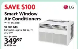 Home Hardware Smart Window Air Conditioners offer