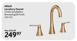 Home Hardware Mikah Lavatory Faucet offer