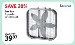 Home Hardware Box Fan offer