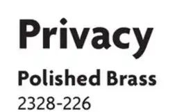 Home Hardware Privacy Weiser Regina Knobsets offer