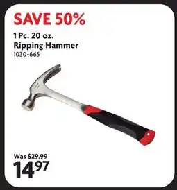 Home Hardware 1 Pc. 20 oz. Ripping Hammer offer