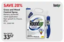 Home Hardware Grass and Weed Control Spray offer
