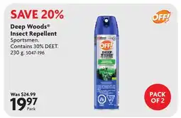Home Hardware Deep Woods Insect Repellent offer