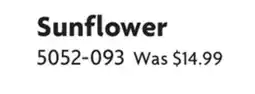 Home Hardware Sunflower Ornamental Wall Art offer