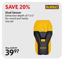 Home Hardware Stud Sensor offer