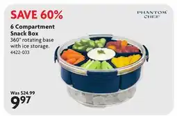 Home Hardware 6 Compartment Snack Box offer