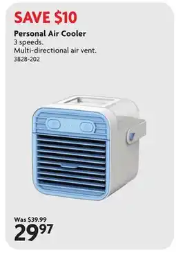 Home Hardware Personal Air Cooler offer