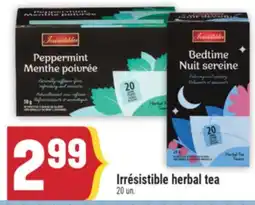 Marché Adonis Irrésistible herbal tea offer