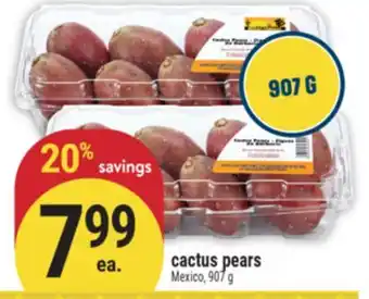 Marché Adonis Cactus pears offer