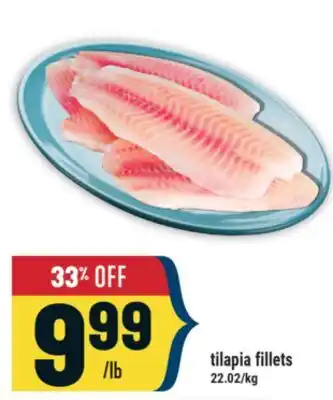 Marché Adonis Tilapia fillets offer