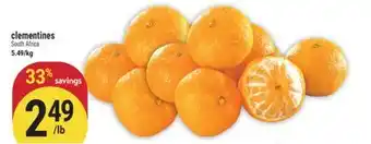 Marché Adonis Clementines offer