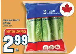 Marché Adonis romaine hearts lettuce offer