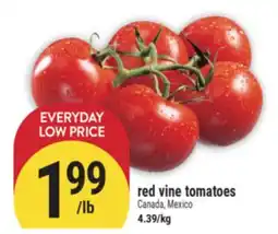 Marché Adonis Red vine tomatoes offer