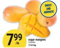 Marché Adonis sugar mangoes offer