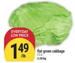 Marché Adonis Flat green cabbage offer