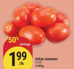 Marché Adonis italian tomatoes offer