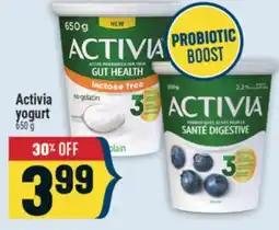 Marché Adonis Activia yogurt offer