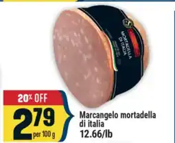 Marché Adonis Marcangelo mortadella di italia offer