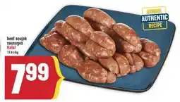 Marché Adonis beef soujuk sausages offer