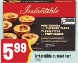 Marché Adonis Irrésistible custard tart offer