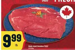 Marché Adonis Blade steak boneless offer