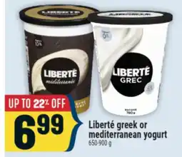 Marché Adonis Liberté greek or mediterranean yogurt offer