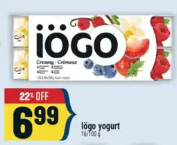 Marché Adonis Iögo yogurt offer