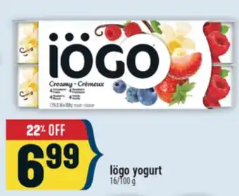 Marché Adonis Iögo yogurt offer