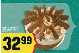 Marché Adonis Adonis in store made Lotus Biscoff cake 8 offer