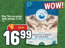 Marché Adonis Blue Tide raw peeled white shrimps 21/25 offer