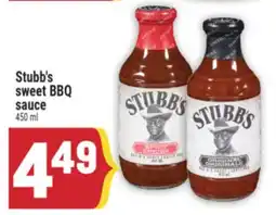 Marché Adonis Stubb's sweet BBQ sauce offer