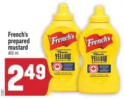 Marché Adonis French's prepared mustard offer