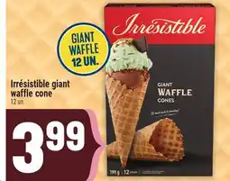 Marché Adonis Irrésistible giant waffle cone offer