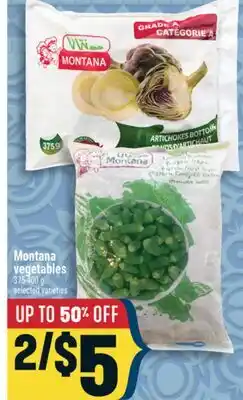 Marché Adonis Montana Vegetables offer
