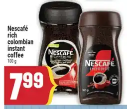 Marché Adonis Nescafé rich colombian instant coffee offer