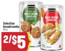 Marché Adonis Selection breadcrumbs offer