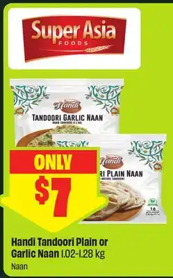 FreshCo Handi Tandoori Plain or Garlic Naan offer