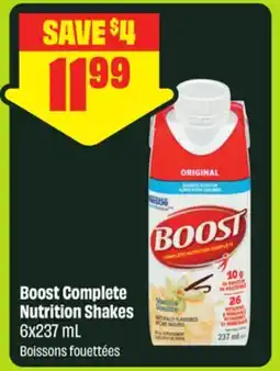 FreshCo Boost Complete Nutrition Shakes offer
