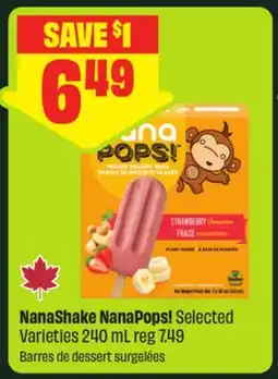 FreshCo NanaShake NanaPops! Selected Varieties offer