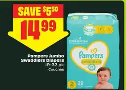 FreshCo Pampers Jumbo Swaddlers Diapers offer