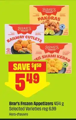 FreshCo Brar's Frozen Appetizers 454 g Selected Varieties offer